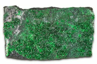 Sparkling Green Uvarovite Garnets - Russia #380026