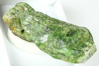 Lustrous Green Chrome Diopside - Minas Gerais, Brazil #380003