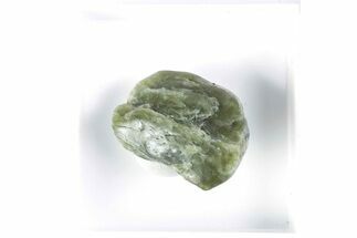 Tumbled Green Jade (Nephrite) Stone - California #380140