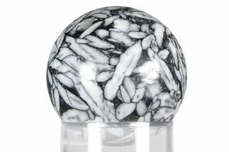 Polished Pinolite Sphere - Austria #380786