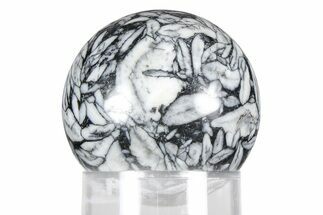 Polished Pinolite Sphere - Austria #380788