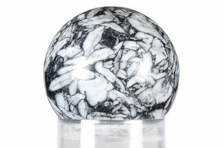 Polished Pinolite Sphere - Austria #380790