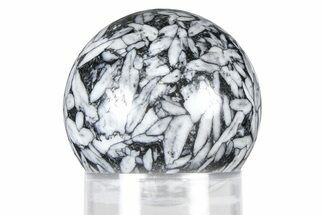 Polished Pinolite Sphere - Austria #380791