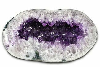 Wide, Purple Amethyst Geode - Uruguay #380303