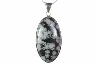 Snowflake Obsidian Pendant - Utah #376956