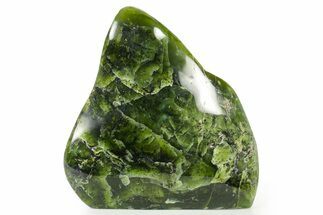 Free-Standing Polished Jade (Nephrite) - Afghanistan #383379