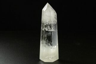 Polished Clear Quartz Crystal Tower - Madagascar #383848