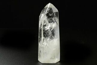 Polished Clear Quartz Crystal Tower - Madagascar #383849