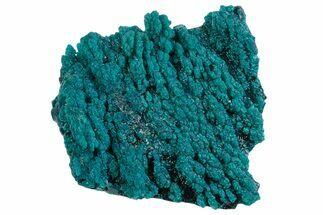 Vibrant Teal Chrysocolla Formation - Peru #384638