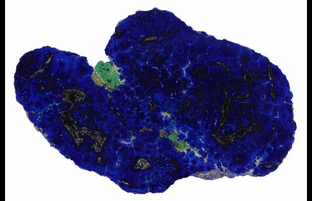 polished azurite malachite